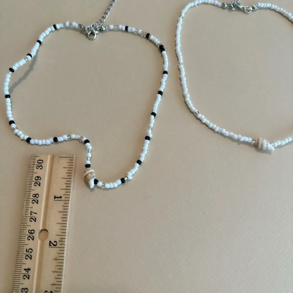 Boho shell necklace N1072